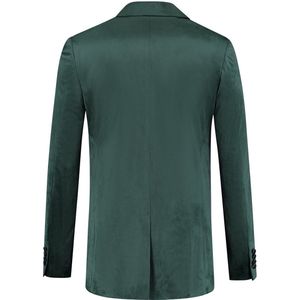 GENTS - Dinnerjacket velvet - Polyblend - Groen - Maat 46/46