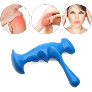 Duimbescherming Massagetool - Diepe Weefsel Massager - Triggerpoint-massagehulpmiddelen - Handmatige Massager - Ontspannende Nek, Schouder, Rug en Voet - Blauw