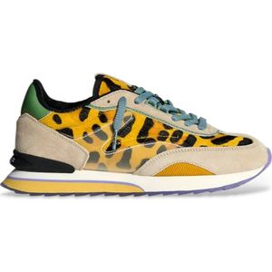 HOFF - 22503003 - Kunstleren Sportschoenen - Dierenprint - Plat - Veters - Casual