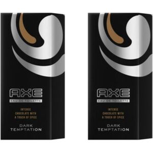 Axe Dark Temptation Eau de Toilette Spray - 2 X 50 ml