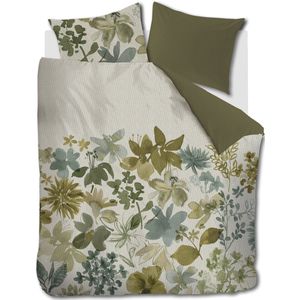 ESSENZA Clemence Dekbedovertrekset katoen lyocell geel 140x220 cm