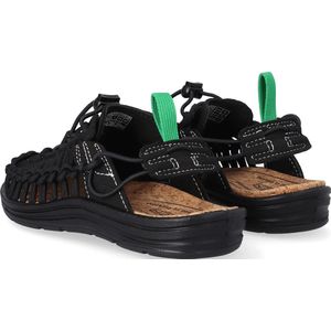 Keen Uneek II Convertible Sandalen Black/Jolly Green Maat 0