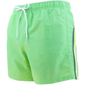 Sundek - Zwemshort - Groen - Katoen - Met Binnenbroek en Trekkoord