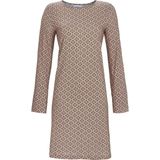 Ringella - Nachthemd - Roze - Grafisch Patroon - Lange Mouwen