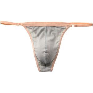 Afneembare Side Thong Slips voor Mannen - Comfortabele en Sexy Onderbroek