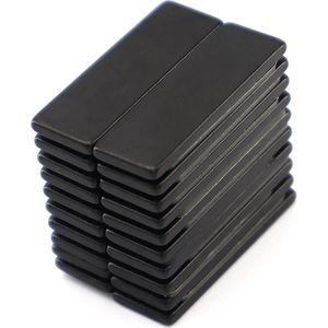 20 stuks rechthoekige neodymium magneten voor magneetbord, magneetstrips, koelkast, glas, magneetborden, prikbord, 30 x 10 x 2 mm