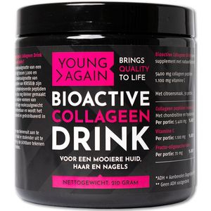 Young Again - Bioactieve Collageen Peptiden Drink - 210 gram - 30 porties
