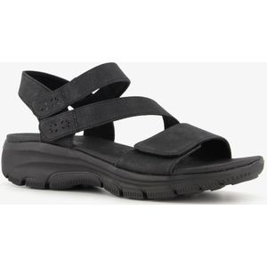 Skechers - Easy Going - Sandalen - Zwart - Imitatieleer, Yoga Foam®-voetbed, Relaxed Fit®