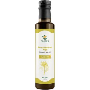Onites St. John's wort Oil - 100% Pure Sint-Janskruidolie (Sari Kantaron) Natuurlijk Huidherstel & Littekenverzorging, Hydraterende Werking, Voor Huid & Haar - 250 ml