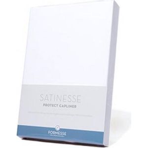 Satinesse Protect Moltonhoeslaken (Color: Weiss-1000,Maat: 100x200)