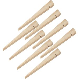 ProPlus Tentharing - 8x - hout - 30 cm - tentpennen/zandharing