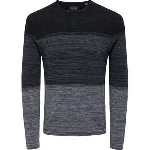 ONLY & SONS ONSPANTER REG 12 STRUC CREW KNIT NOOS Heren Trui - Maat XL