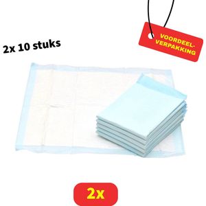 Romed Incontinentie onderlegger - 60x90 cm - 2x 10 stuks - Voordeelverpakking