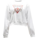Guess CN ICON SWEATSHIRT Dames Sweater - Wit - Maat S