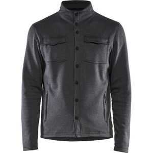 Blaklader Pique fleecevest 3232-2533 - Zwart Mêlee - XL