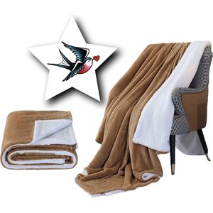 Deken – Woonkamer Slaapkamer – Fleece Deken – Premium Winter Deken voor bed en bank 220 x 240cm