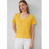 s.Oliver - T-Shirt - Casual - V-hals - Normale Pasvorm