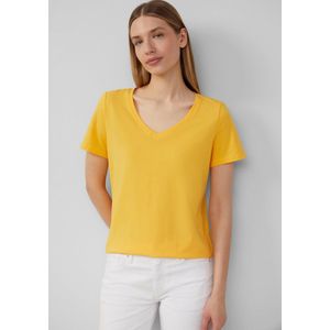 s.Oliver - T-Shirt - Casual - V-hals - Normale Pasvorm