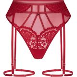 Hunkemöller - Whitney - Jarretelstring - Rood