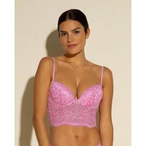 Pret A Porter Pushup Bustier Top Neeli Flower - Maat 36D