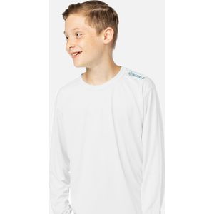 Vapor Apparel - UV-shirt met lange mouwen voor kinderen - wit - maat XL