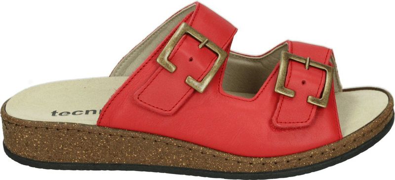 Tecnica - ADELE - Dames Slippers - Rood