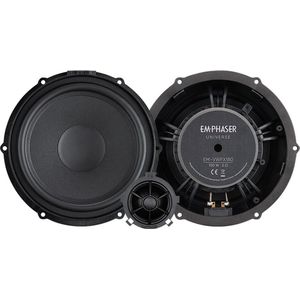 Emphaser EM-VWFX180 - Autospeaker - Pasklare speakers VW, Seat, Skoda - Custom fit luidsprekers - 18 cm 2 weg composet -