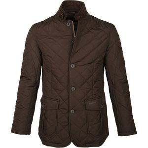 Barbour - Quilted Lutz - Tussenjas - Bruin