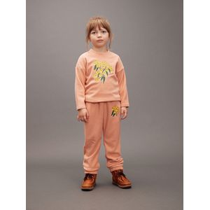 Fleece Top met Alpenbloemen Borduurse 116-122