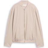TOM TAILOR - Tussenjas - Taupe - Blouson - Normale Pasvorm