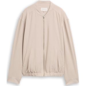 TOM TAILOR - Tussenjas - Taupe - Blouson - Normale Pasvorm