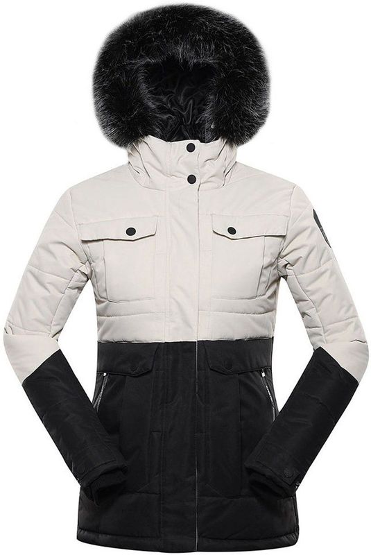 Alpine Pro - EGYPA - Winterjas - Grijs - Functionele Jas - Puffy-stijl - Waterdicht en Ademend