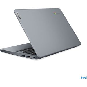 Lenovo 14e Chromebook Gen 3 Intel® Core™ i3 i3-N305 35,6 cm (14"") Full HD 8 GB LPDDR5-SDRAM 128 GB eMMC Wi-Fi 6E (802.11ax) ChromeOS Engels Grijs