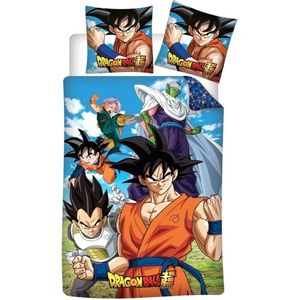 Dragon Ball Z Dekbedovertrek, Vegeta - Eenpersoons - 140 x 200 cm - Polyester