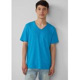 T-shirt - Luchtig - V-hals - Zacht Katoen - Normale Pasvorm