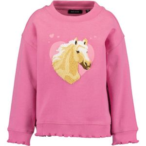Blue Seven-Meisjes Sweater Rondehals-Azalea