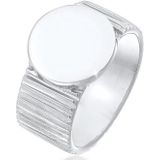 Elli PREMIUM Dames Ring - maat 56 - Zilver