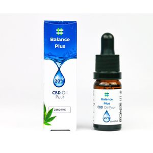 BalancePlus CBD hemp Oil 20% – 2000 mg – Zero THC