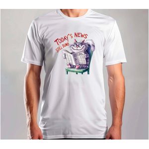 Today's News Still Dumb - T Shirt - Funny - SoFunny - Grappig - ZoGrappig - Sarcasm - SarcasticHumor - Sarcasme - Sarcastisch