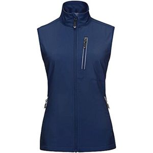 Lichtgewicht hardloopvest voor dames - waterdicht, winddicht en ademend softshell gilet voor outdoor activiteiten