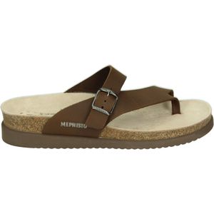 Mephisto - Lichtgewicht Damesandaal - Bruin - Leer - Soft-Air Technologie