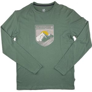 Dare2B Heren Upgrade II Long Sleeve Duck Green Maat M