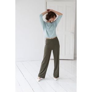 YEST Paloma Essential 32 inch Bottoms - Dark Olive - maat 34