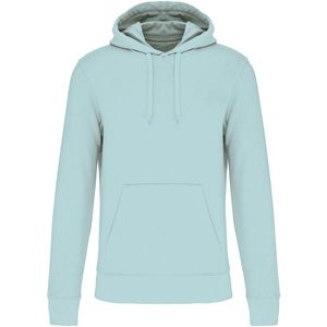 Ecologische herenhoodie met capuchon merk Kariban Ice Mint - M