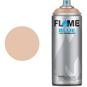 Molotow Flame Blue - Spray Paint - Spuitbus verf - Synthetisch - Lage druk - Matte afwerking - 400 ml - character beige