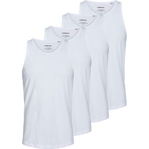 Jack & Jones Heren onderhemd 4 pack Jacbasic