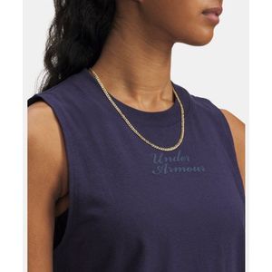 Under Armour - Varsity Tanktop - Blauw - Sportshirt