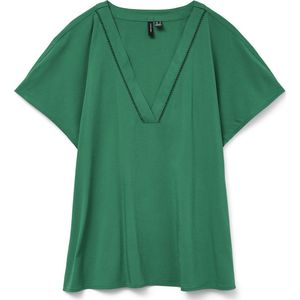 Blousetops - Effen - Viscose - Losse Pasvorm - Kwartmouw