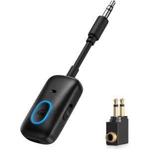DailySupplies® Bluetooth Receiver Aux - Ontvanger - Carkit - Zwart