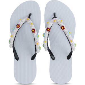 Uzurii Flowery White Aby - White